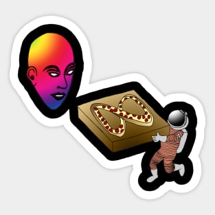 Infinity Pizza Sticker